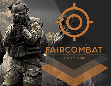logo e branding fair combat